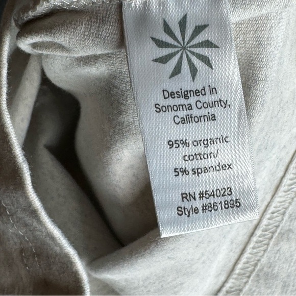 Athleta | Sweatshirt Hoodie Tunic Dress in Gray‎  Workout Athletic Sporty Sz XS - Picture 13 of 13